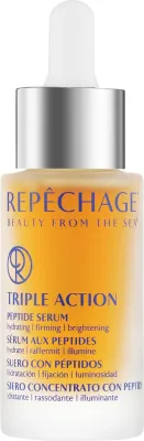 Пептидная сыворотка для лица Repechage Triple Action тройного действия, водоросли, алоэ, увлажнение, 30 мл