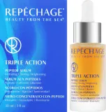 Пептидная сыворотка для лица Repechage Triple Action тройного действия, водоросли, алоэ, увлажнение, 30 мл — фото 2