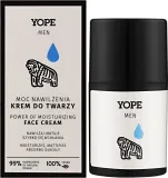 Крем для лица Yope Men увлажняющий с морским гиалуроном для мужчин 50 мл — фото 2
