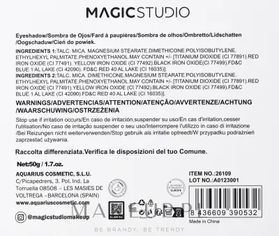 Палетка теней для век Magic Studio Beauty Colors Eyeshadows Palette Set 42 оттенка