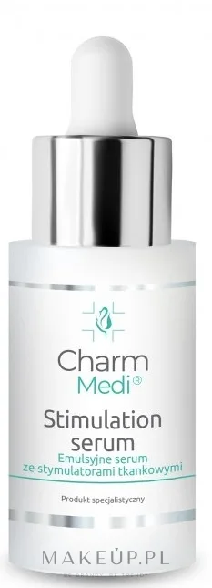 Стимулирующая сыворотка для лица Charmine Rose Stimulation, пептиды, медный пептид GHK-Cu и сквалан, 50 мл