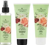 Набор для тела Primo Bagno Floral Nymph Of Roses гель лосьон и спрей с алоэ и глицерином 100+100+150 мл — фото 2