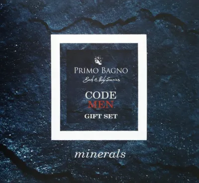 Мужской набор Primo Bagno Code Men гель для душа гель после бритья и спрей для тела 150+100+150 мл