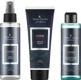 Мужской набор Primo Bagno Code Men гель для душа гель после бритья и спрей для тела 150+100+150 мл — фото 2
