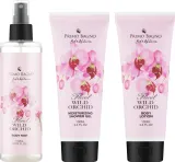 Набор для тела Primo Bagno Floral Wild Orchid гель лосьон и спрей с алоэ и глицерином 100+100+150 мл — фото 2
