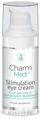 Крем для области вокруг глаз Charmine Rose Charm Medi с кофеином пантенолом и маслом ши для зрелой кожи 15 мл