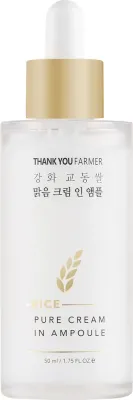 Крем для лица Thank You Farmer Rice Pure двухслойный для ровного тона 50 мл