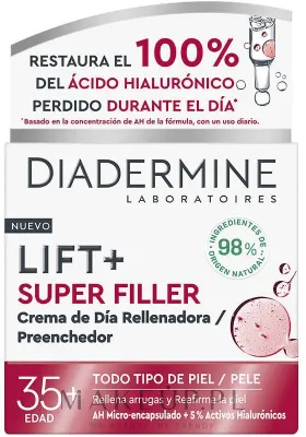 Крем для лица Diadermine Lift+ Super Filler дневной с гиалуроновой кислотой 35+ 50 мл