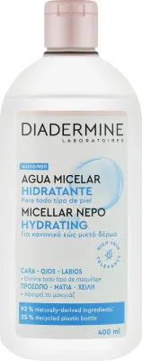 Мицеллярная вода Diadermine Moisturizing Micellar Water для лица и глаз, для всех типов кожи, 400 мл