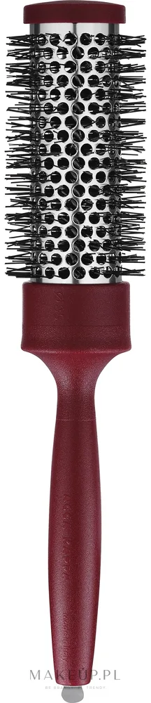 Круглая термощётка для волос Acca Kappa Thermic Comfort Grip 26 см бордовый