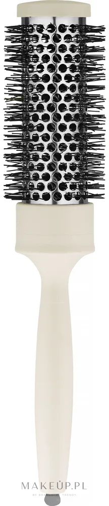 Круглая термощётка для волос Acca Kappa Thermic Comfort Grip 26 см молочный