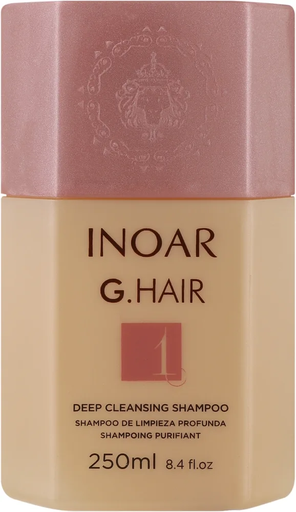 Шампунь Inoar G.Hair Deep Cleansing кератиновый, для непослушных волос