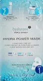 Набор для лица Etre Belle 3 Step Hyaluronic тканевая маска сыворотка и крем с гиалуроном и зеленым чаем 22+2+1.5 мл — фото 1