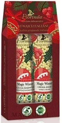 Набор Florinda Magic Winter крем для рук 30 мл и гель-шампунь для душа 30 мл подарочный