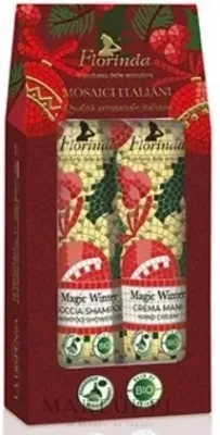 Набор Florinda Magic Winter крем для рук 30 мл и гель-шампунь для душа 30 мл подарочный
