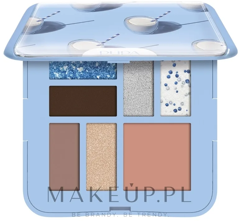 Палетка для макияжа глаз и лица Pupa Palette S Breakfast Lovers, оттенок Green Booster