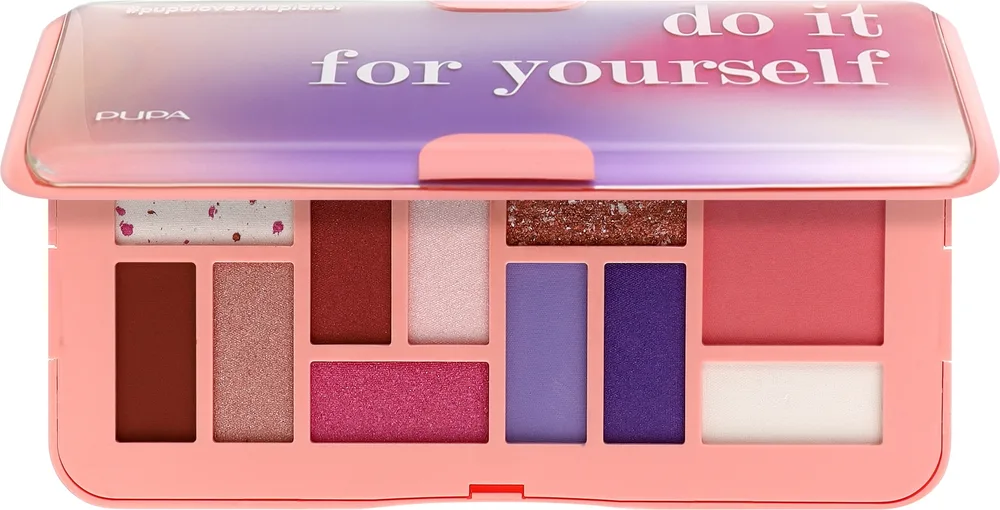 Палетка для макияжа глаз и лица Pupa Palette M Life in Color, оттенок Apricot