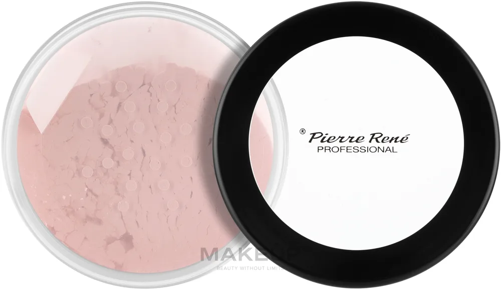 Рассыпчатая пудра Pierre Rene Natural Glow Loose Powder сияющая, 10 г, оттенок Pink