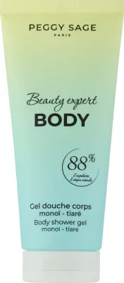 Гель для душа Peggy Sage Beauty Expert Monoi & Tiare с ароматом монои и тиаре, 100 мл