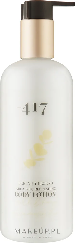 417 Serenity Legend Aromatic Refreshing Body Lotion Milk and Honey — ароматический бальзам для тела с молоком и мёдом, 350 мл