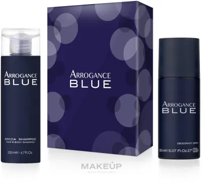 Набор Arrogance Blue Pour Homme гель для душа 200 мл и дезодорант 150 мл для мужчин