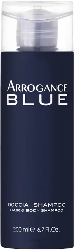 Шампунь для тела и волос Arrogance Blue Pour Homme, 400 мл
