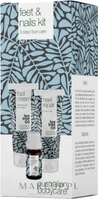 Набор Australian Bodycare Feet & Nails крем для стоп 100 мл крем для пяток 100 мл и масло для ногтей 10 мл