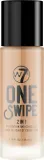 Корректор для лица W7 One Swipe 2 in 1 Foundation And Concealer тональное средство 2 в 1, средняя плотность покрытия, 35 мл, оттенок Fresh Beige — фото 1