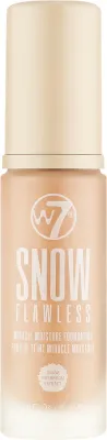 Тональный крем W7 Snow Flawless Miracle Moisture Foundation увлажняющий, 30 мл