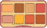 Палетка теней для век W7 I'm Toasted Pressed Pigment Palette 8 оттенков — фото 2