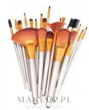 Набор кистей для макияжа Beauty Design 24 шт. в золотом чехле — фото 1