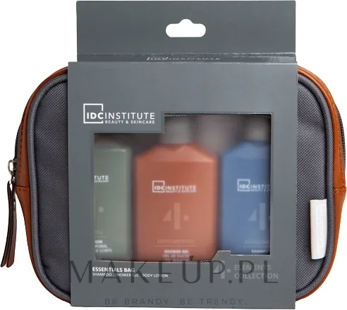 Набор IDC Institute Essentials Bag гель для душа 120 мл лосьон для тела 120 мл и шампунь 120 мл
