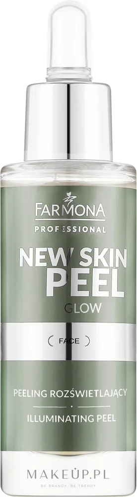 Farmona Professional New Skin Peel Glow осветляющий кислотный пилинг для лица с AHA BHA и PHA кислотами 30 мл