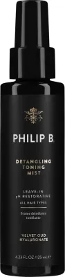 Тонизирующий спрей-мист для лёгкого расчёсывания волос Philip B Detangling Toning Mist Velvet Oud, 125 мл