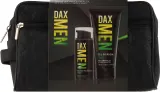 Мужской набор DAX Men гель 3в1 для лица тела и волос и бальзам после бритья с косметичкой 180+50 мл — фото 1