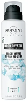 Мусс-спрей для волос Biopoint Styling Rock Crystal Spray Mousse для объёма, с морским ароматом, 150 мл