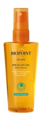 Масло-спрей для волос Biopoint Solaire Spray On Oil с лёгкой формулой, для защиты цвета, 100 мл