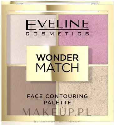 Палетка для контуринга лица Eveline Cosmetics Wonder Match Face Contouring Palette