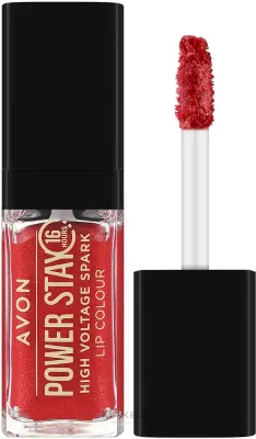 Жидкая помада для губ Avon Power Stay 16H High Voltage Spark