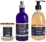 Набор Collines De Provence Natural Lavender жидкое мыло 300 мл ароматическая свеча 180 г и спрей для дома 100 мл — фото 1