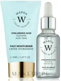 Набор для лица Warda Hyaluronic Acid крем и масло-сыворотка с гиалуроном миндалем и гранатом 50+30 мл — фото 1