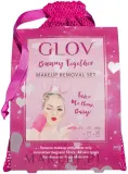 Набор Glov Spa Bunny Together рукавица для снятия макияжа наперсток повязка для волос и косметичка — фото 2