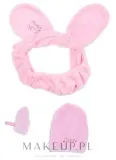 Набор Glov Spa Bunny Together рукавица для снятия макияжа наперсток повязка для волос и косметичка — фото 3