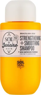 Шампунь Sol De Janeiro Brazilian Joia для укрепления и разглаживания, с купуасу, асаи и бразильским орехом, 90 мл