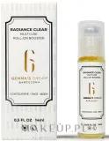 Осветляющая сыворотка-ролик для лица Gemma's Dream Radiance Clear, ниацинамид, арбутин и койевая кислота, 14 мл — фото 2