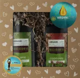 Набор для волос Arganicare Macadamia шампунь и кондиционер с арганой макадамией и кератином 2x400 мл — фото 1