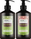 Набор для волос Arganicare Macadamia шампунь и кондиционер с арганой макадамией и кератином 2x400 мл — фото 2