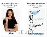 Набор для временных татуировок Nailmatic Tattoopen Duo Set Rock, два маркера по 2,5 г и четыре карточки с рисунками — фото 2