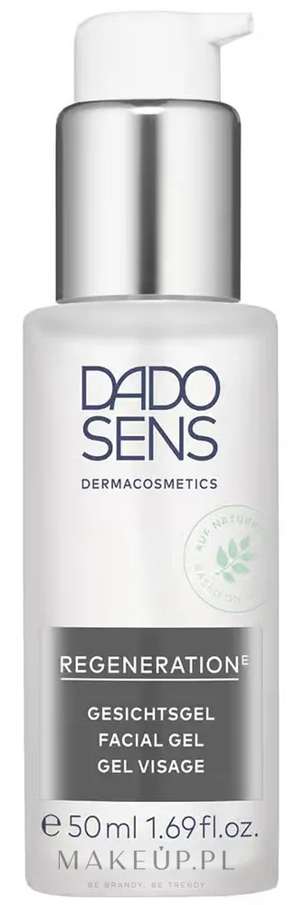 Гель для лица Dado Sens Sensacea Regeneration E Facial Gel для чувствительной кожи, восстанавливающий, 50 мл