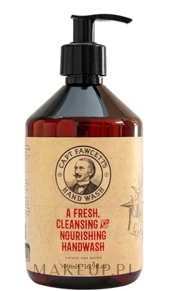 Мыло жидкое для рук Captain Fawcett Fresh Cleansing питательное, 500 мл